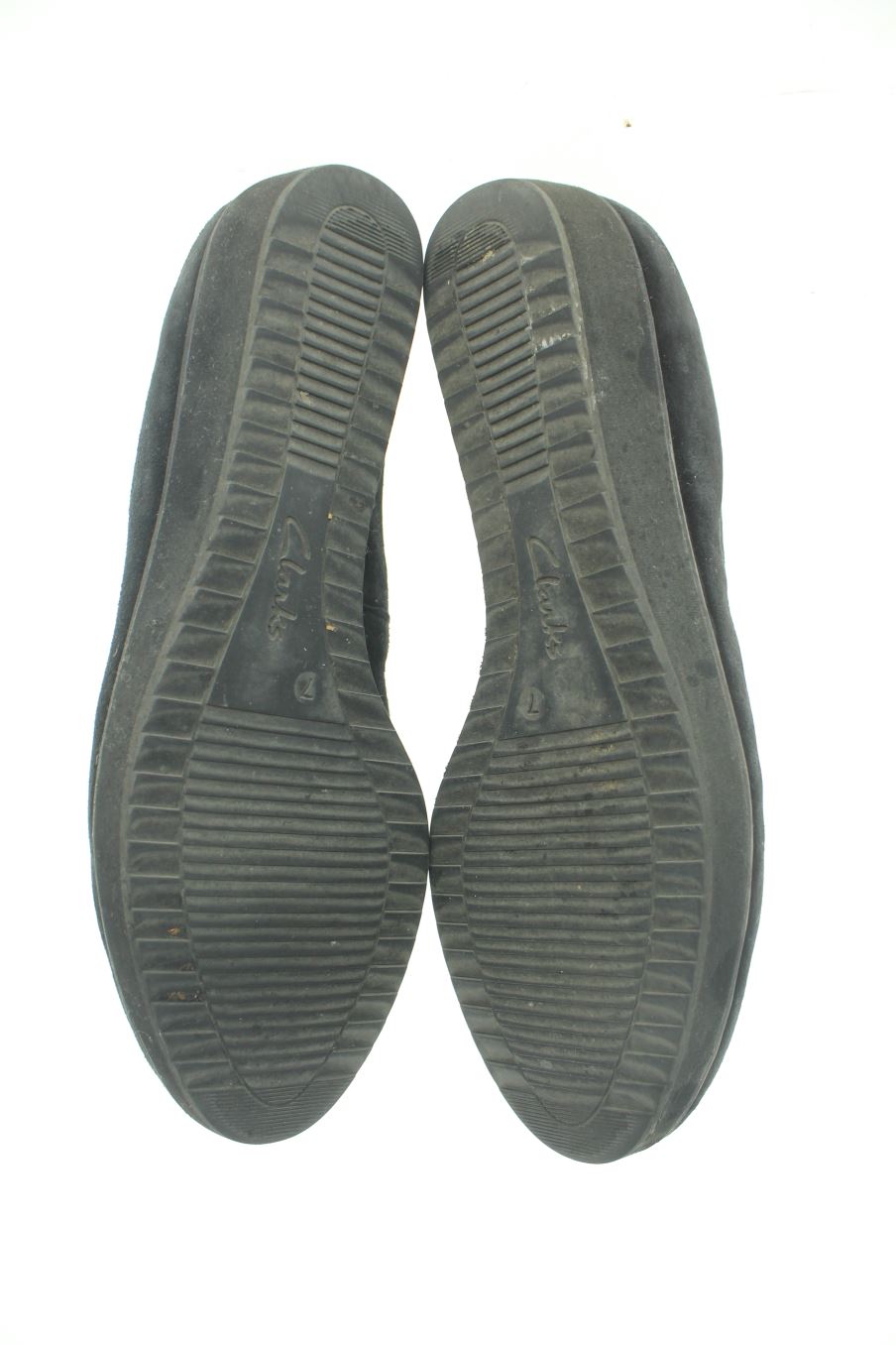 Zapatos planos de clarks de la talla 40, de color negro de