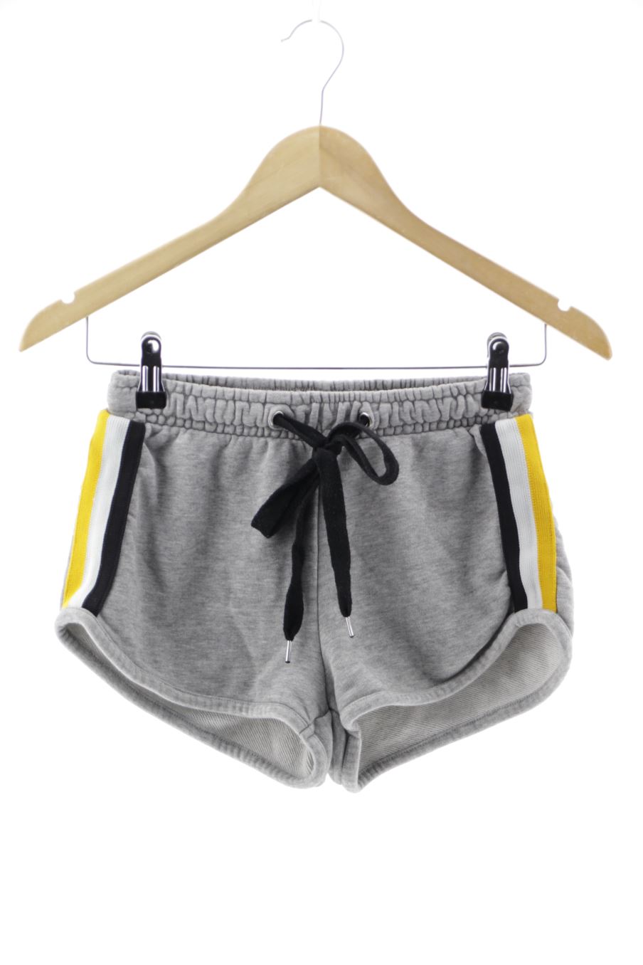 Short de sport Bershka de la taille XS, de couleur gris