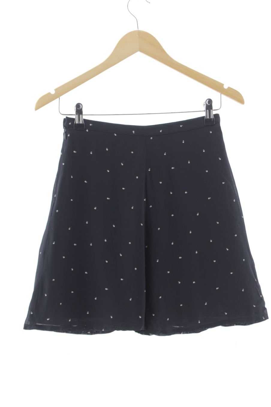 Aufwändiger Rock von DON ALGODÓN Größe 38, Farbe Schwarz, für