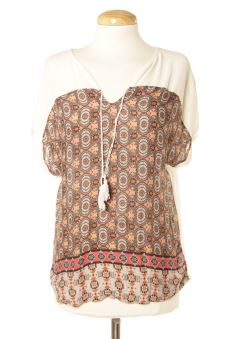 Blusa de manga corta S Promod, foto 1 de 2