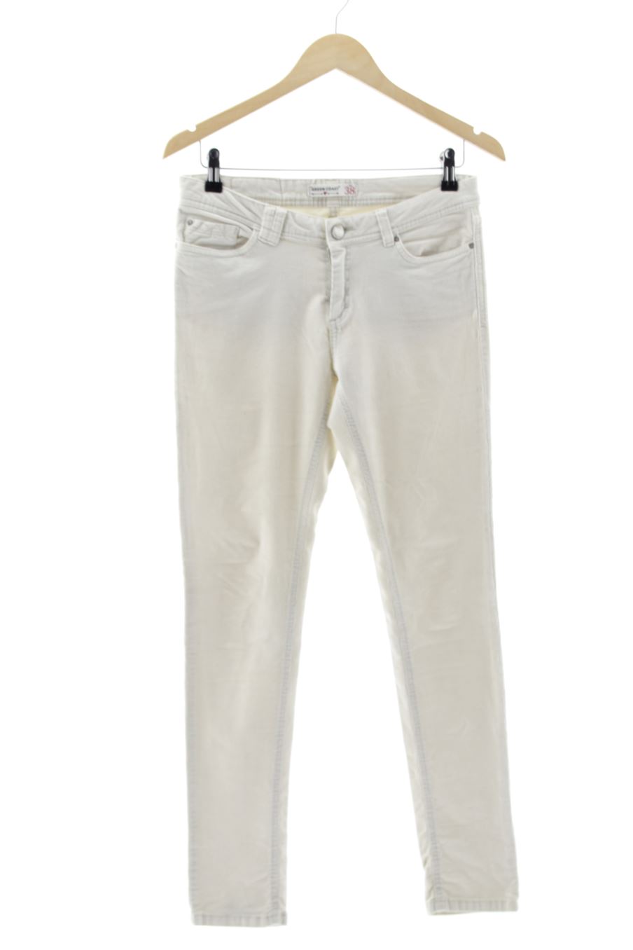 Pantaloni de Green coast de la talla 38, de color beige