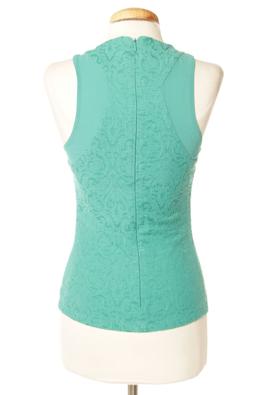 Top Zara de la taille M, de couleur turquoise