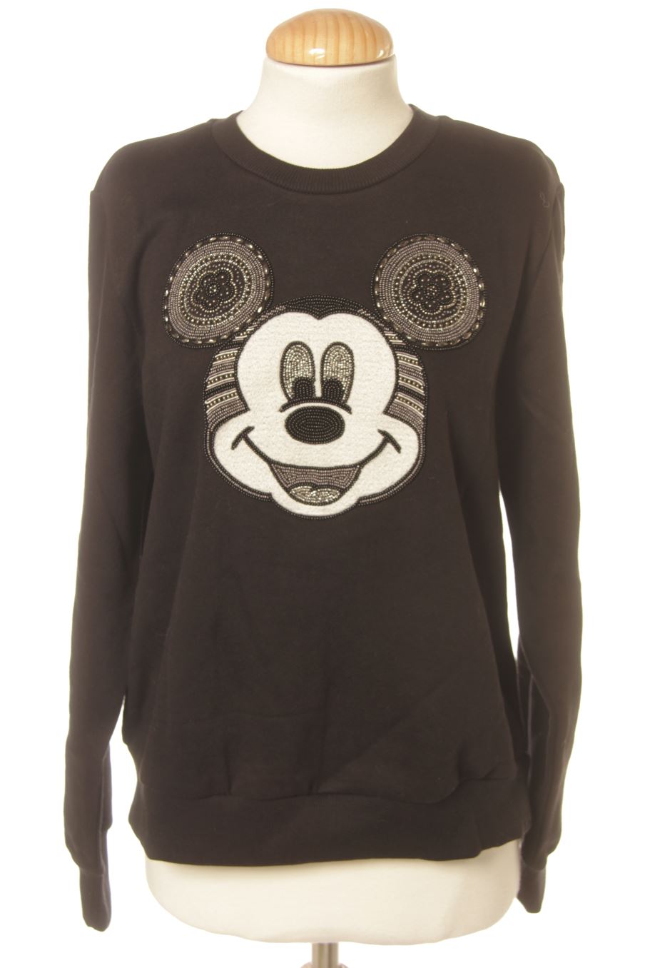 Sweatshirt von Disney (DESIGUAL) Größe M, Farbe Schwarz, für