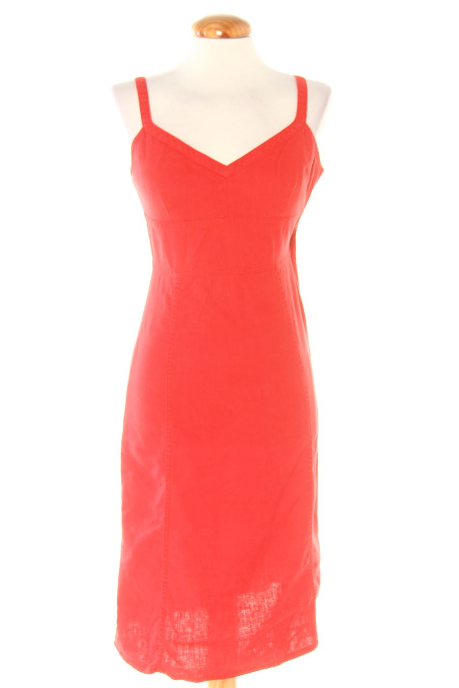 Robe casual Hennes (by H&M) de la taille 34, de couleur rouge