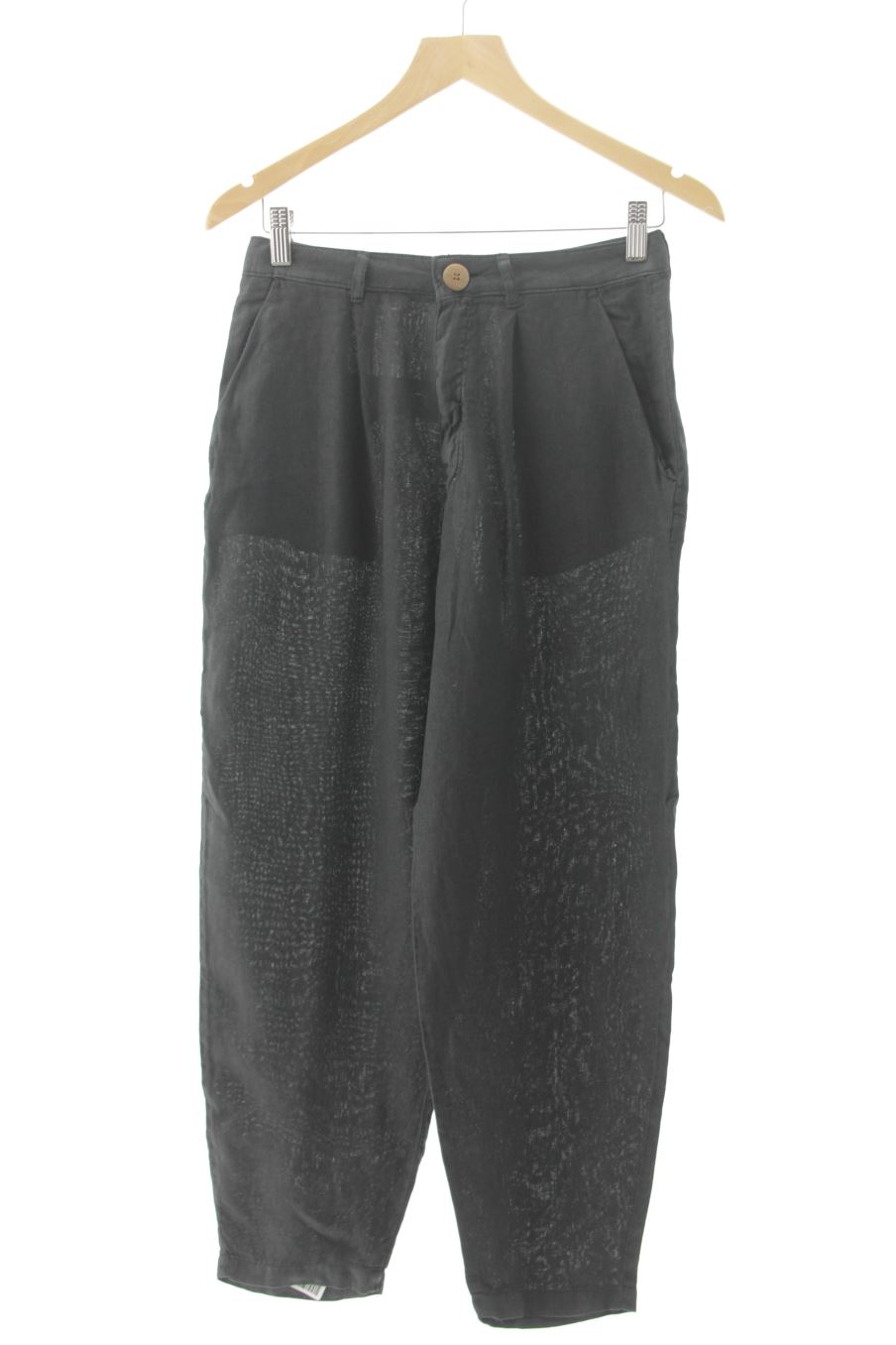 Pantalon Zara de la taille XS, de couleur noir
