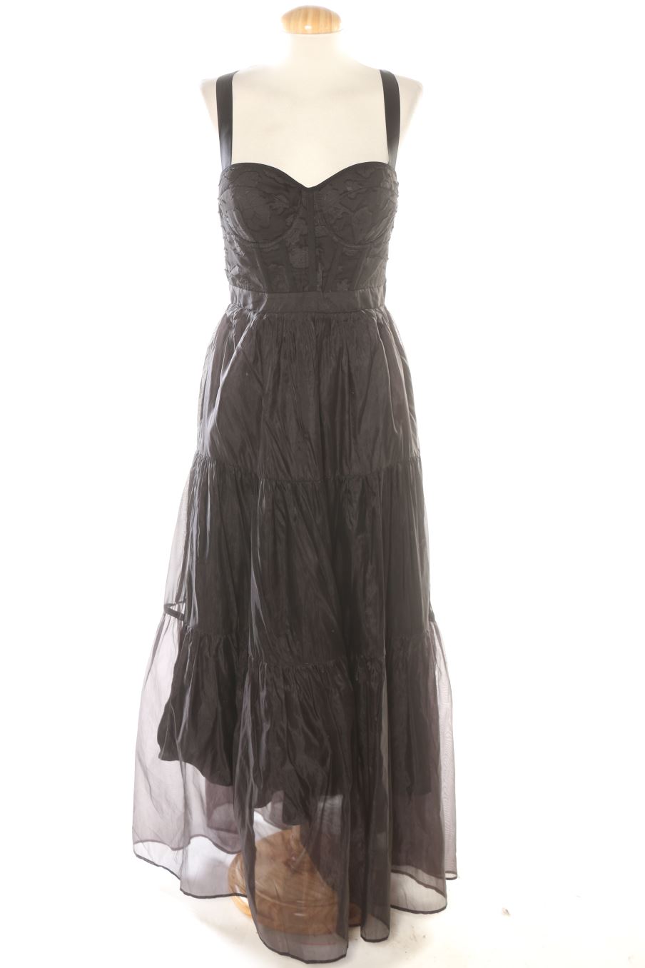 Robe casual Manosque de la taille S, de couleur noir