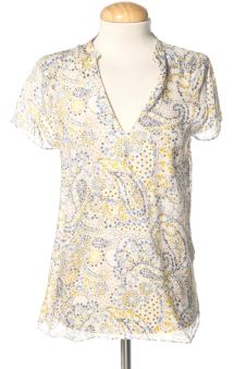 Blusa de manga corta 36 Massimo Dutti, foto 1 de 2