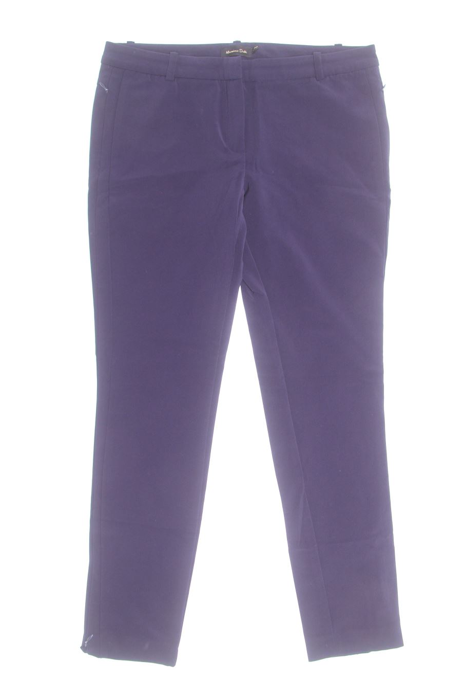 Pantalon Femme Massimo Dutti - Taille 36 - Bleu Marine Skinny - Occasion Très Bon état - Coupe Slim Sculptante