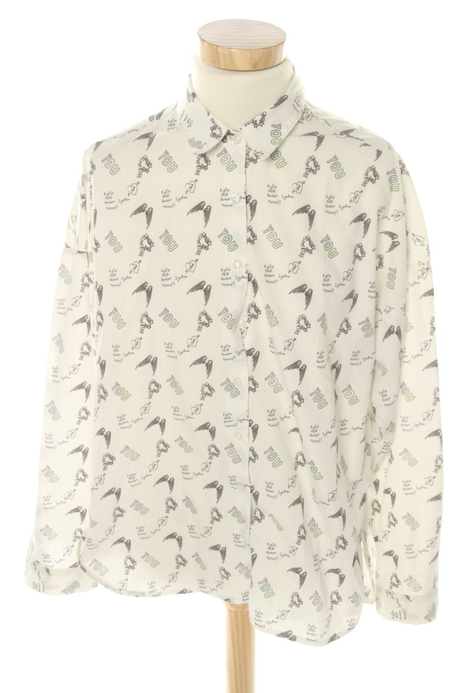 Chemise POP-FUN de la taille S, de couleur imprimés