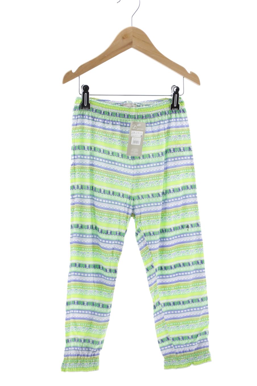 Pantalon Grain de blé de la taille 4 ans avec une étiquette