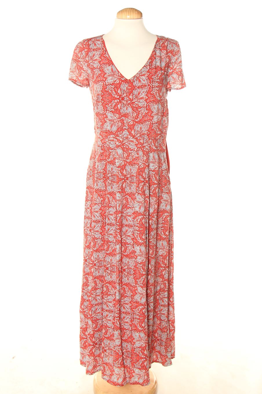 Robe casual Caroll de la taille 36, de couleur rouge