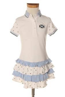 Aufwändiges Kleid 104 NELBLU