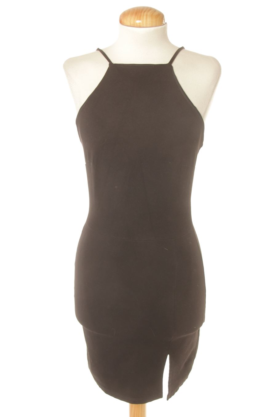 Robe casual Stradivarius de la taille XS, de couleur noir