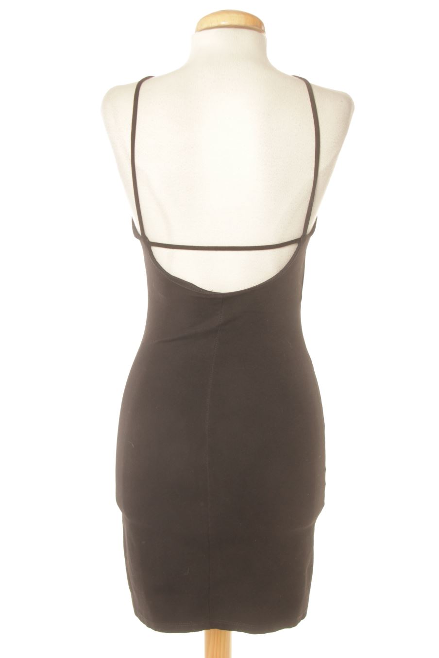 Robe casual Stradivarius de la taille XS, de couleur noir