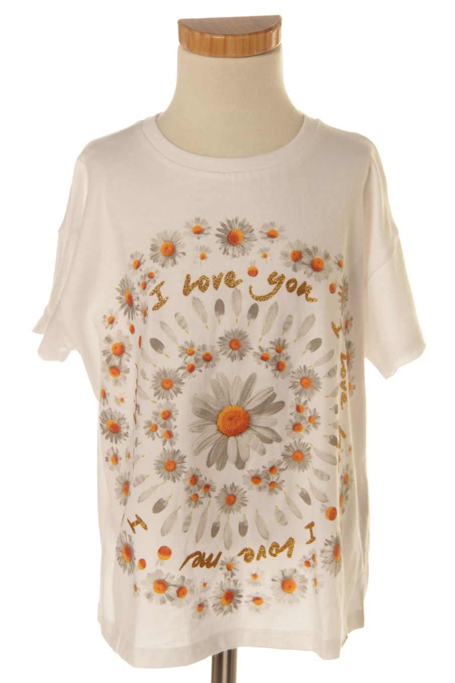 T-shirt Desigual de la taille 7 ans avec une étiquette