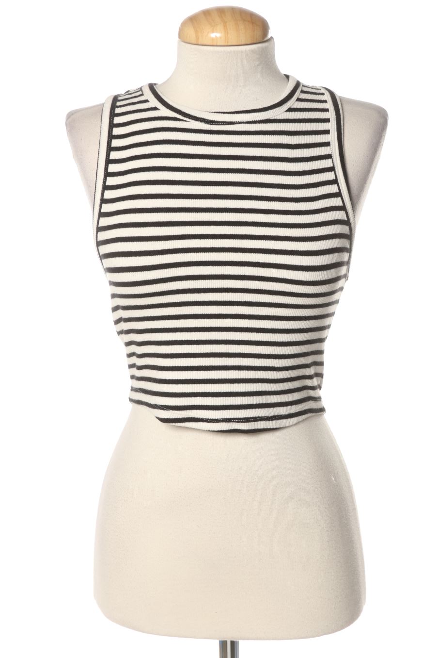 Top de Pull & Bear de la talla M, de color righe