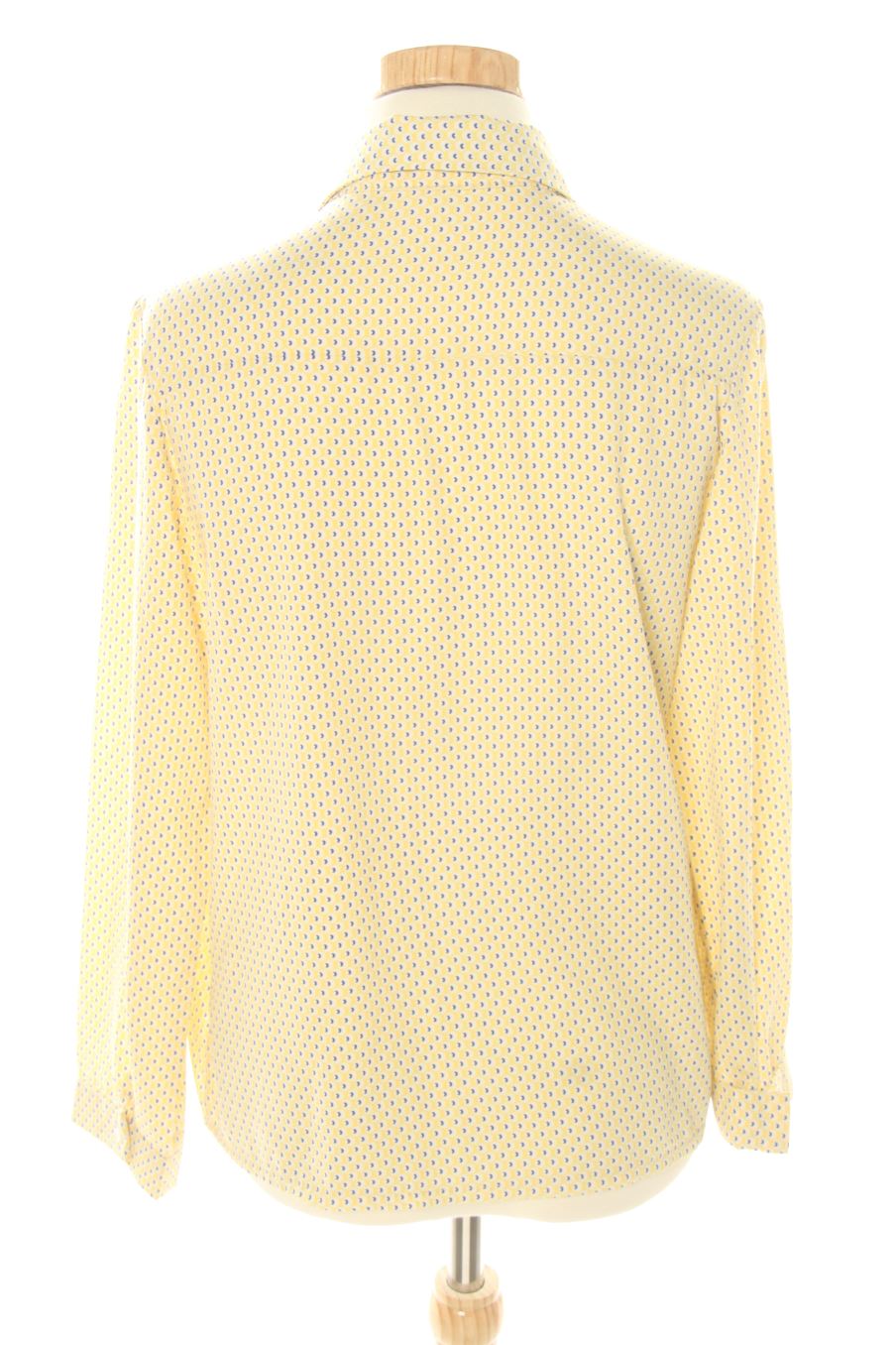 Camisa de Blanco Roto de la talla M, de color amarillo