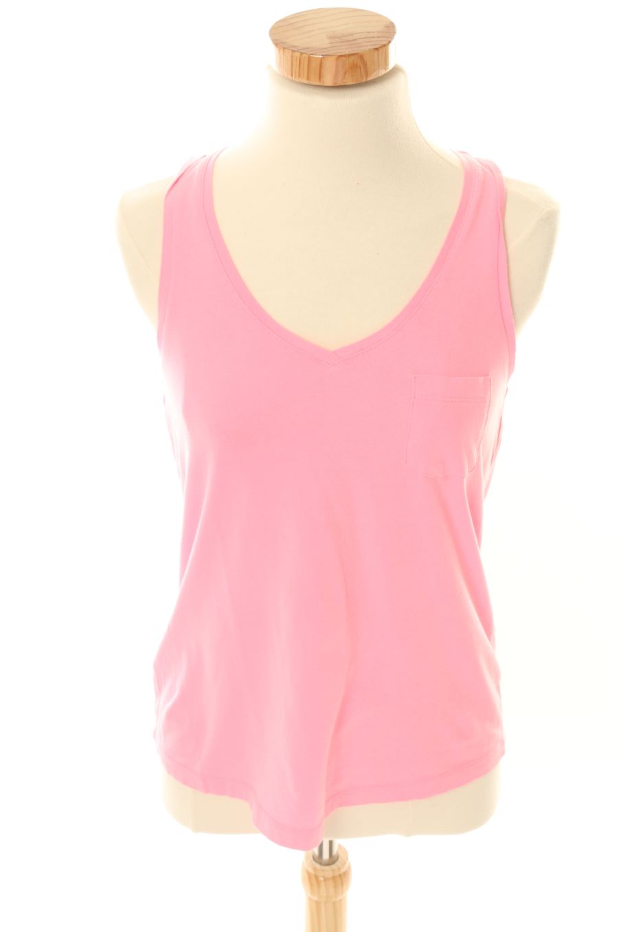 Camiseta sin mangas de Monoprix de la talla XS, de color rosa