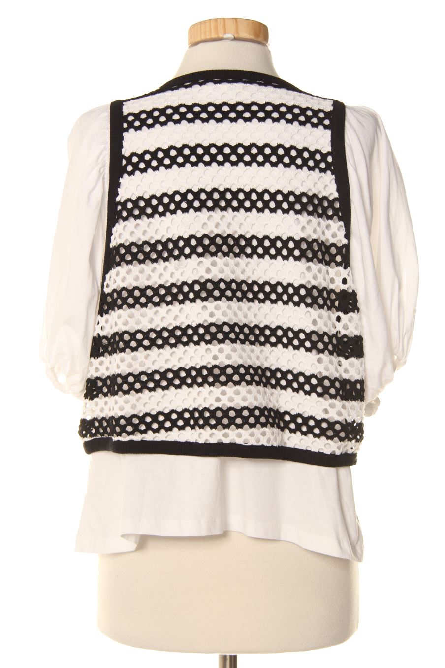 Camiseta de Zara de la talla L, de color blanco