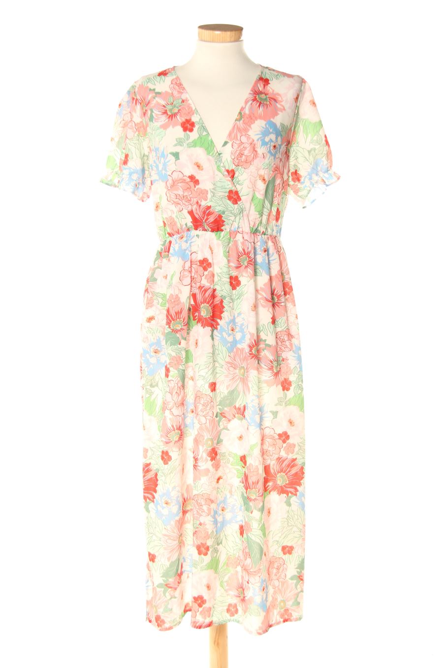 Robe casual kilky de la taille M de couleur fleurs