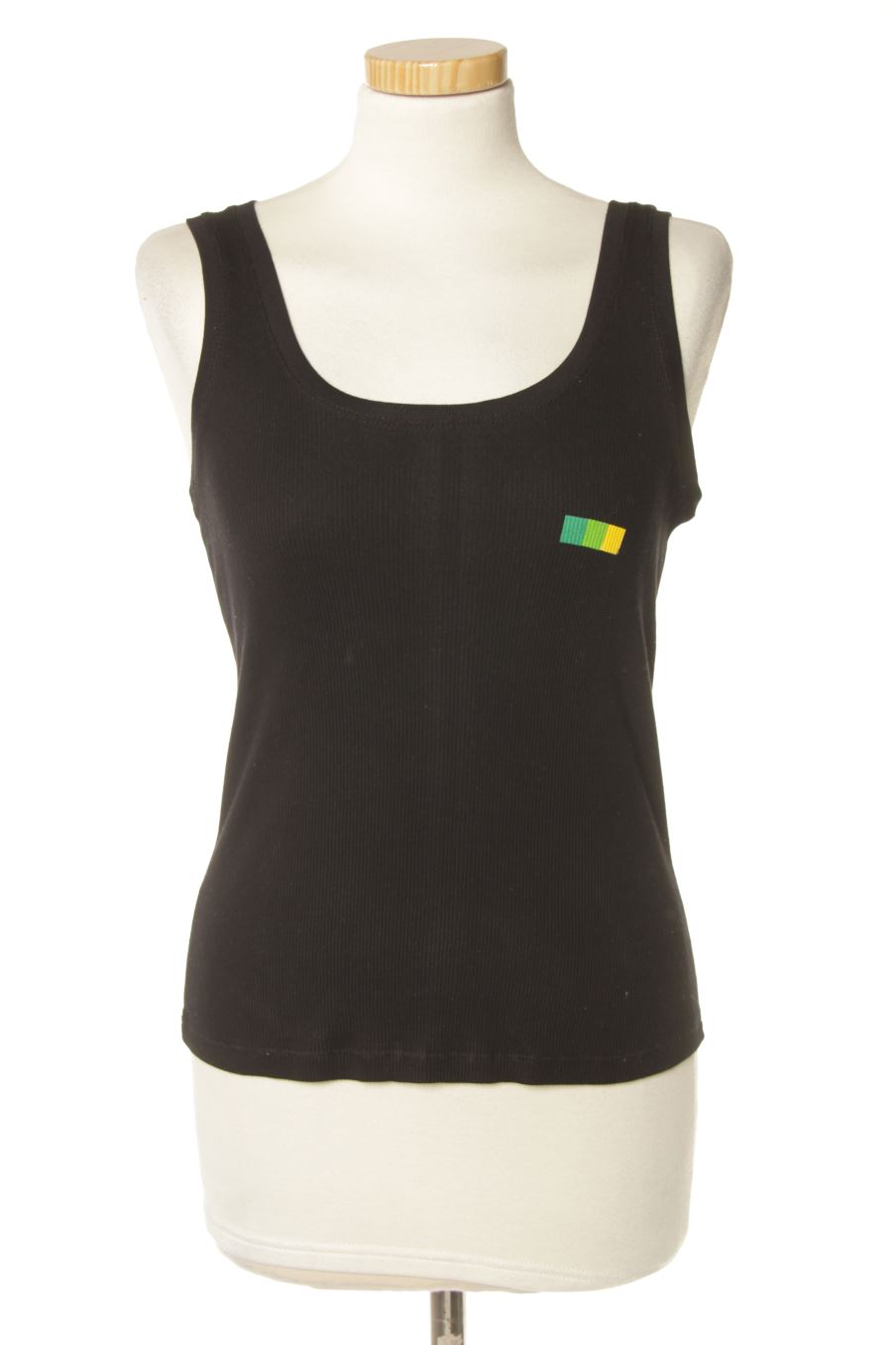 Camiseta sin mangas de JHK de la talla M, de color negro