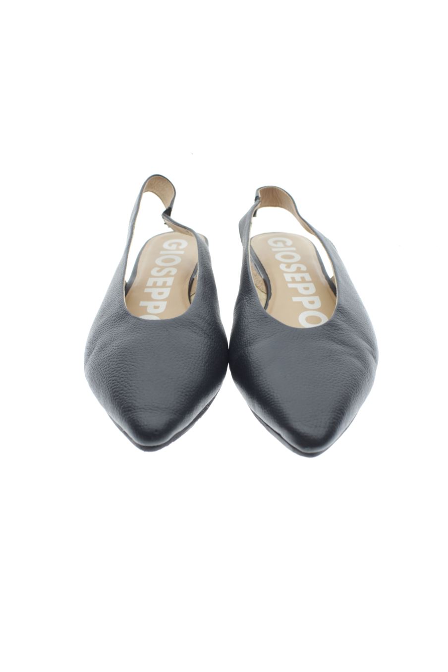 Sandalias planas de Gioseppo de la talla 40, de color negro de