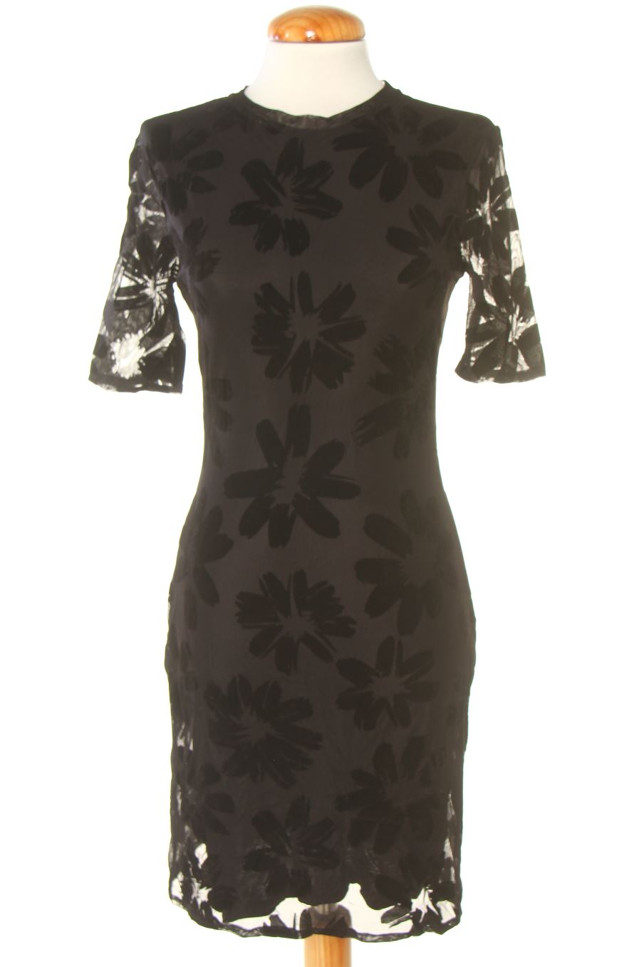 Vestito casual de Desigual de la talla M, de color nero