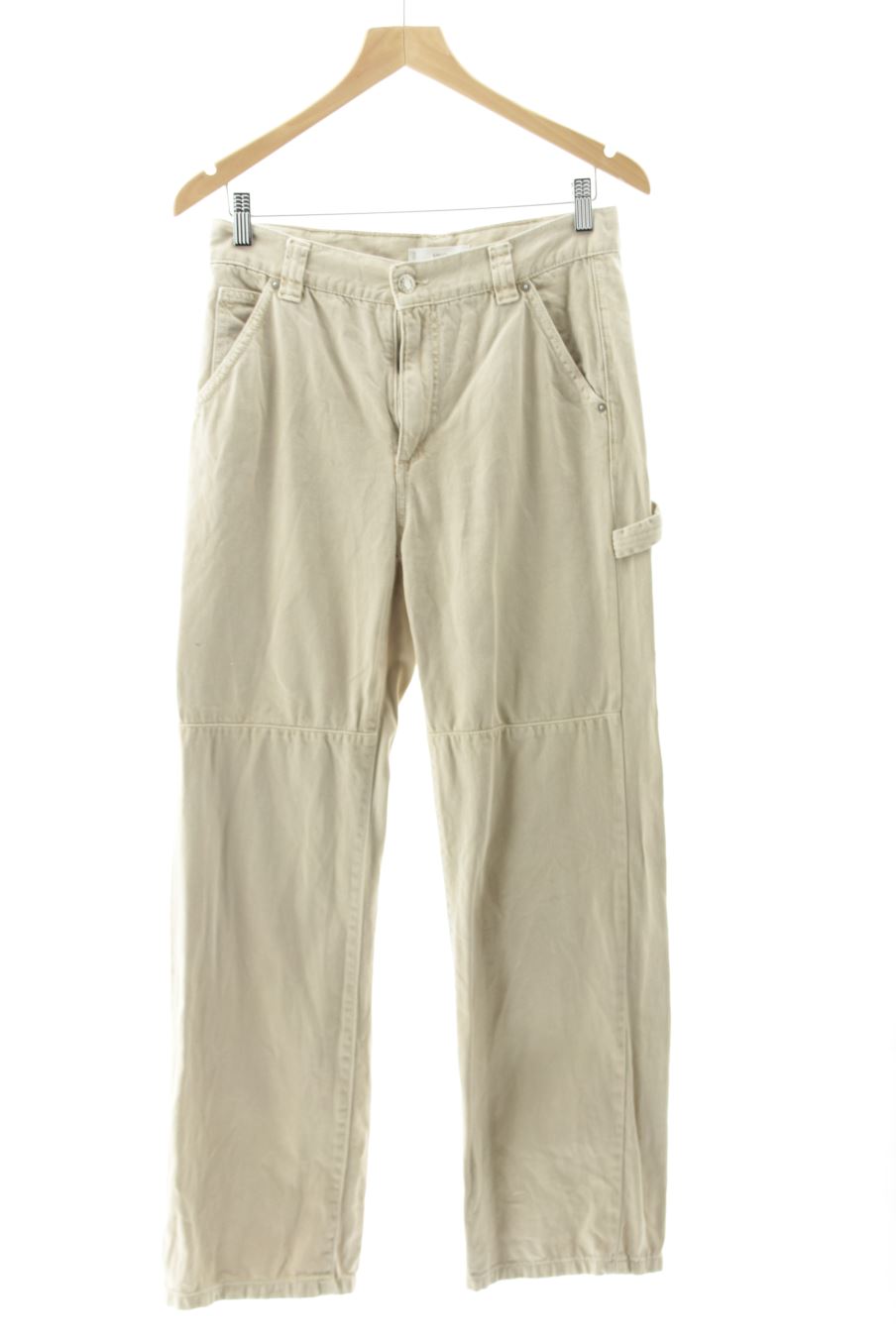 Jeans Mango de la taille 38, de couleur beige