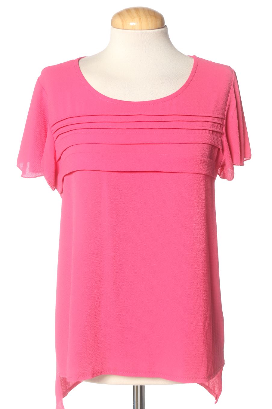 Kurzärmelige Bluse von BoYi Größe M, Farbe Rosa, für
