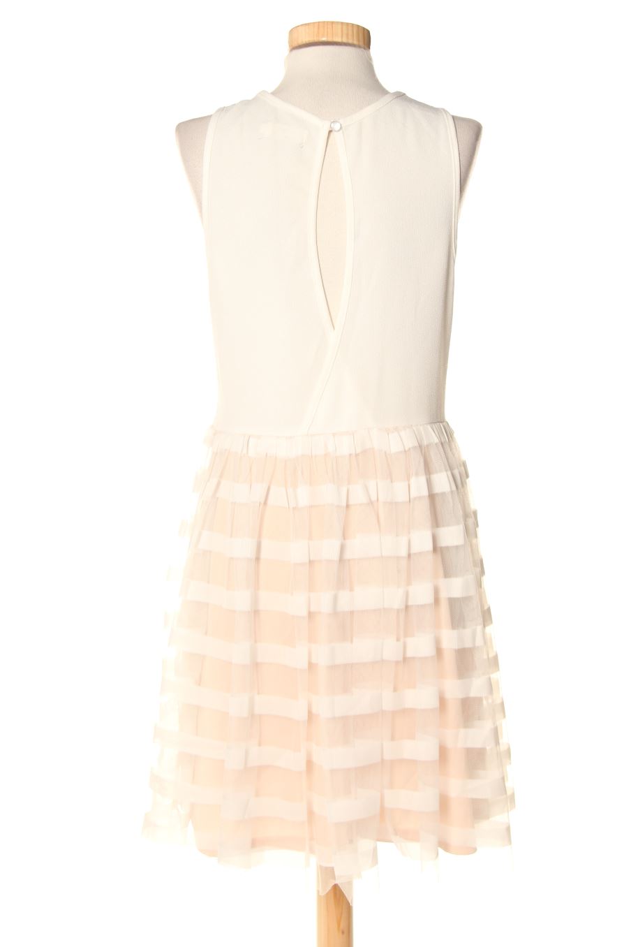 Robe casual Molly Bracken de la taille M, de couleur blanc