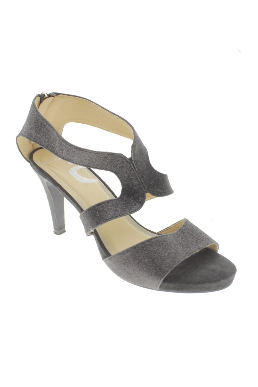 Sandalias tacon de VLÖD de la talla 40, de color negro de