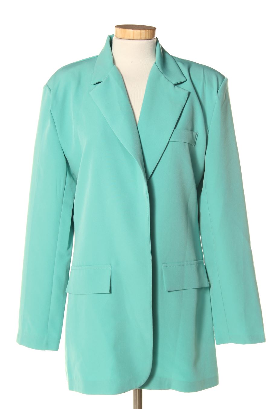 Blazer Boohoo de la taille 38, de couleur vert