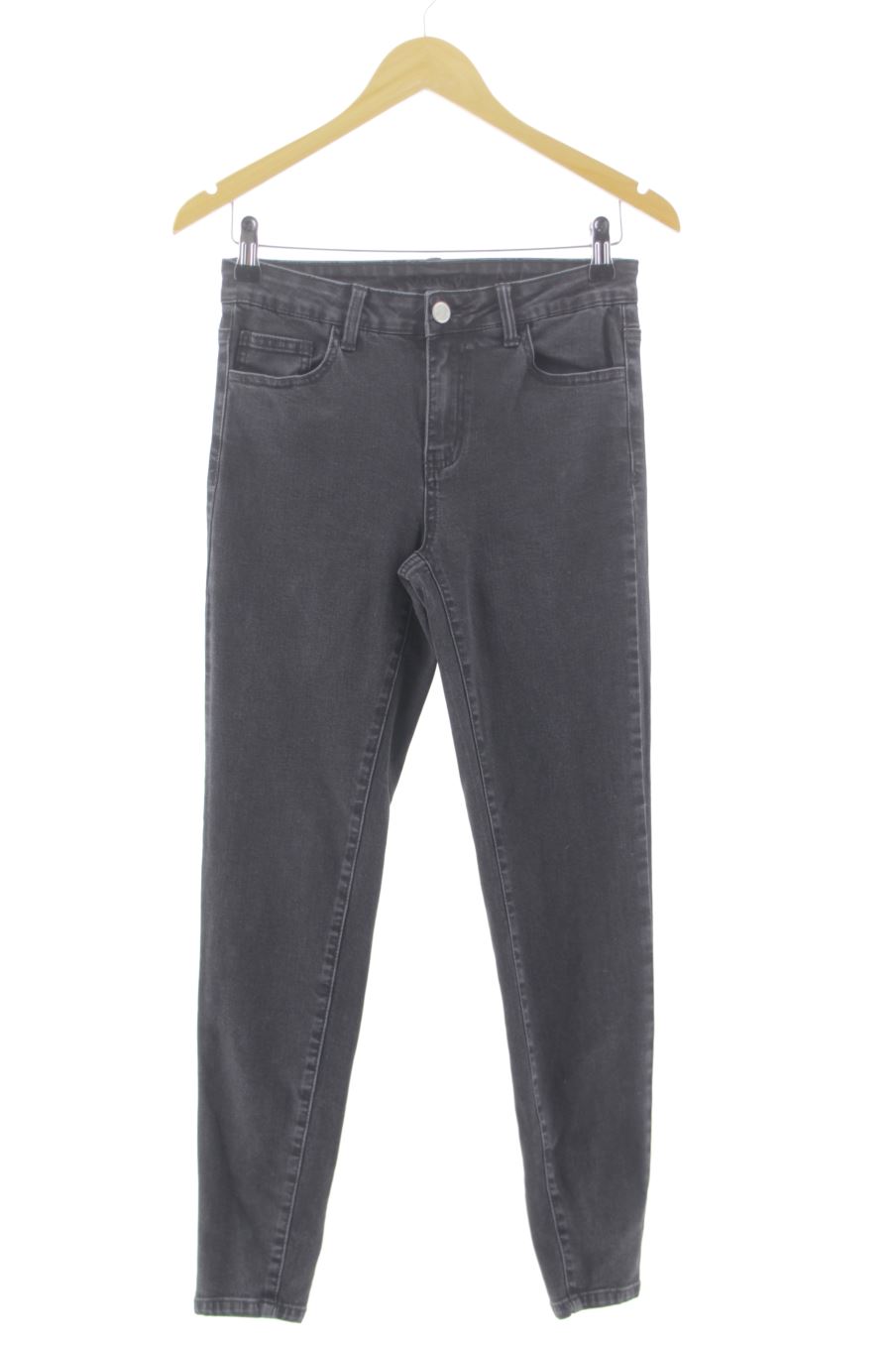 Jeans Vila de la taille 38, de couleur noir de denim