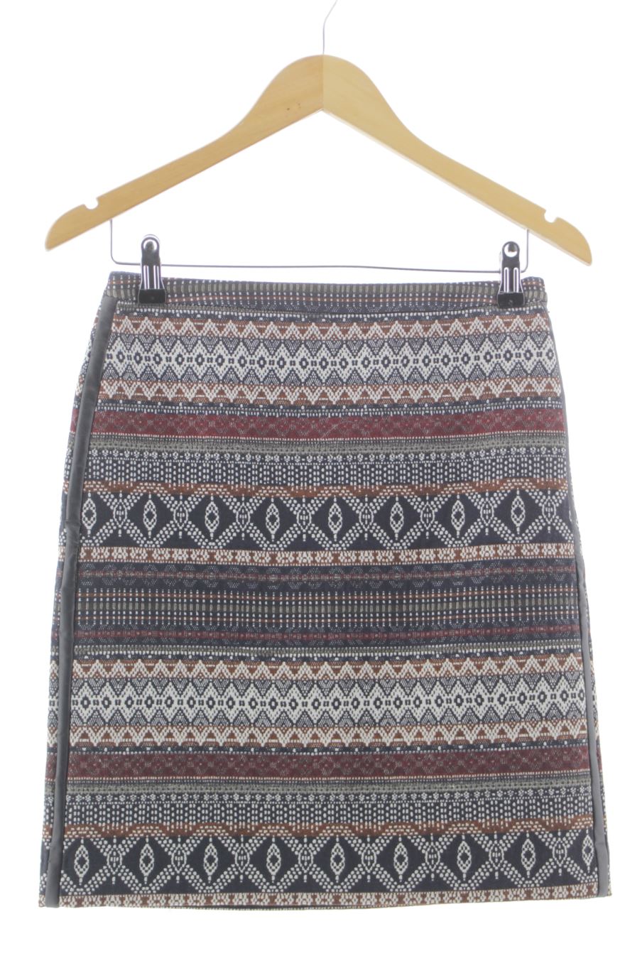 Falda de Caroll de la talla 34, de color estampado