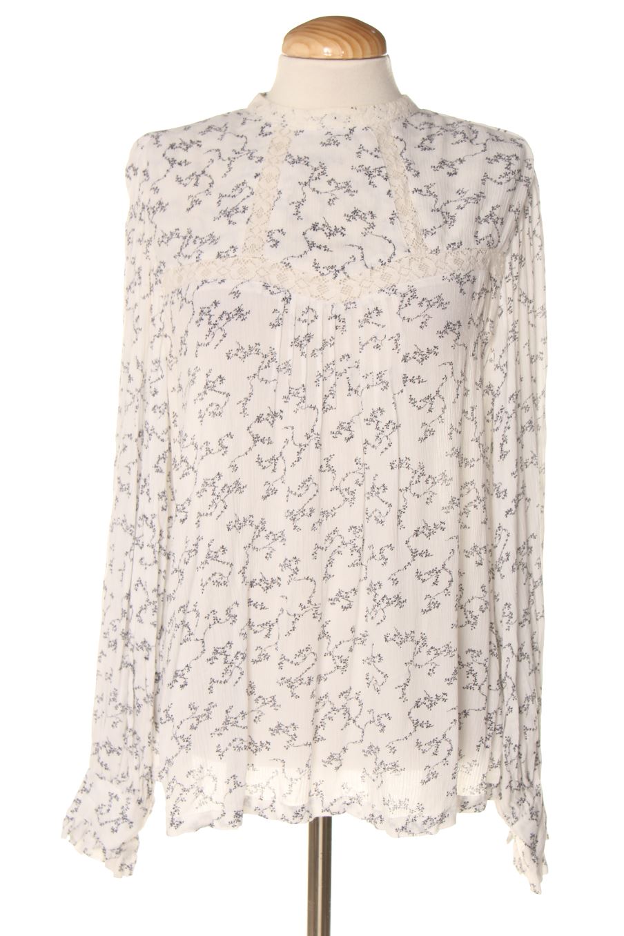 Blouse à manches longues M&S COLLECTION de la taille M, de couleur fleurs