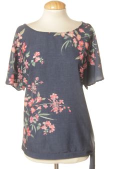 Blusa de manga corta M Cortefiel