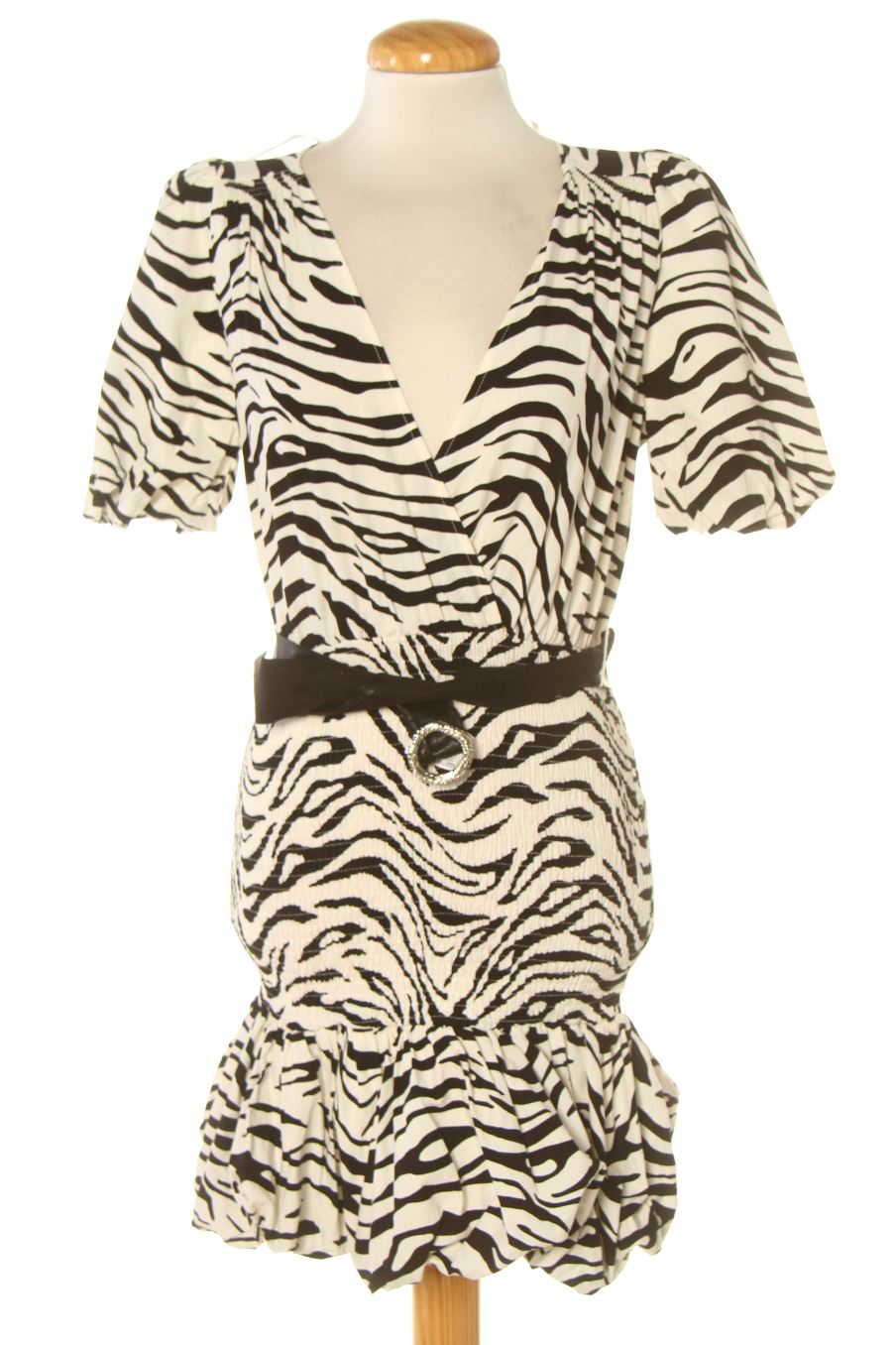 Robe casual Zara de la taille S, de couleur animal print