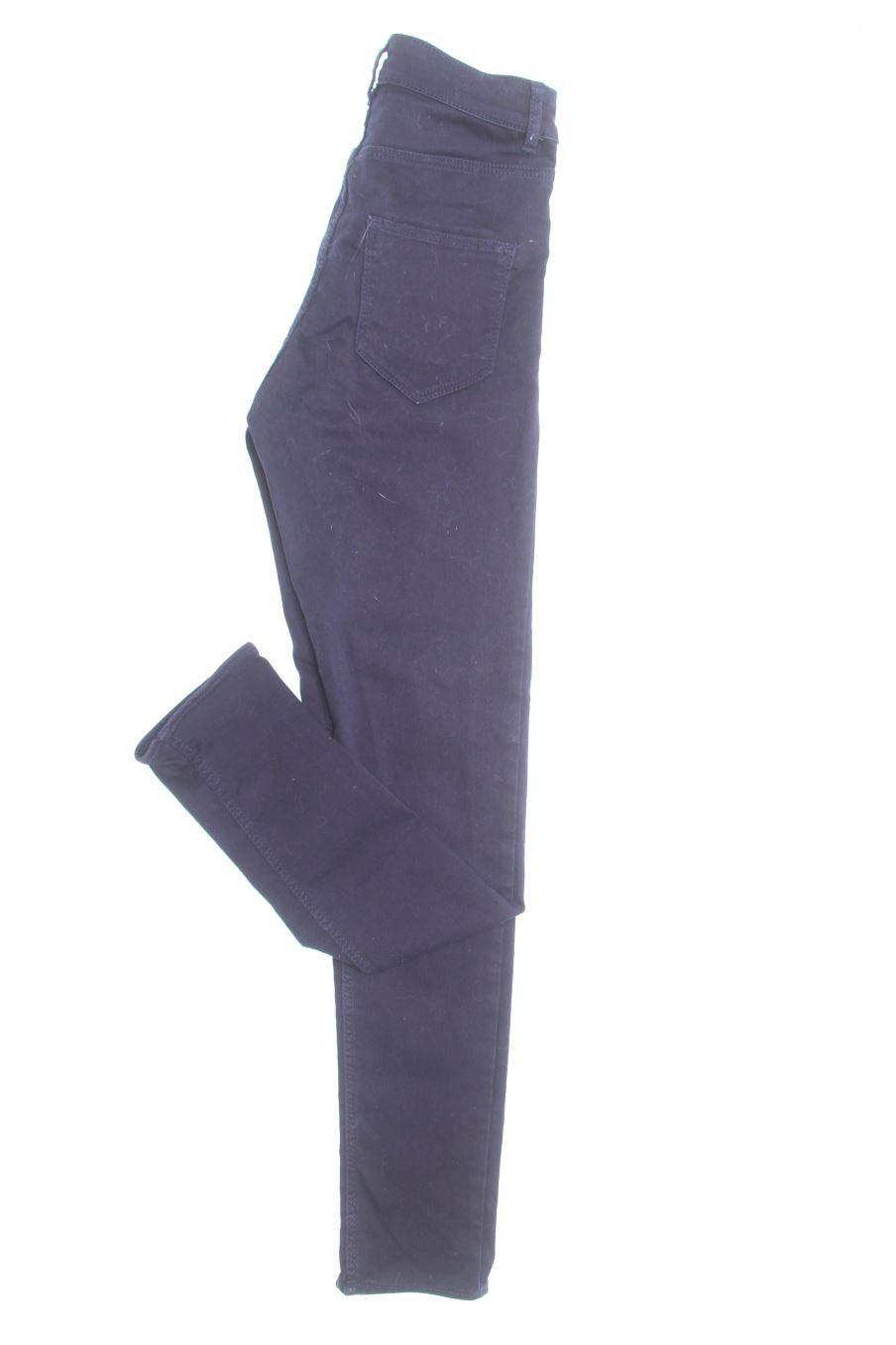 Jeans H&M de la taille 34, de couleur bleu marine de denim
