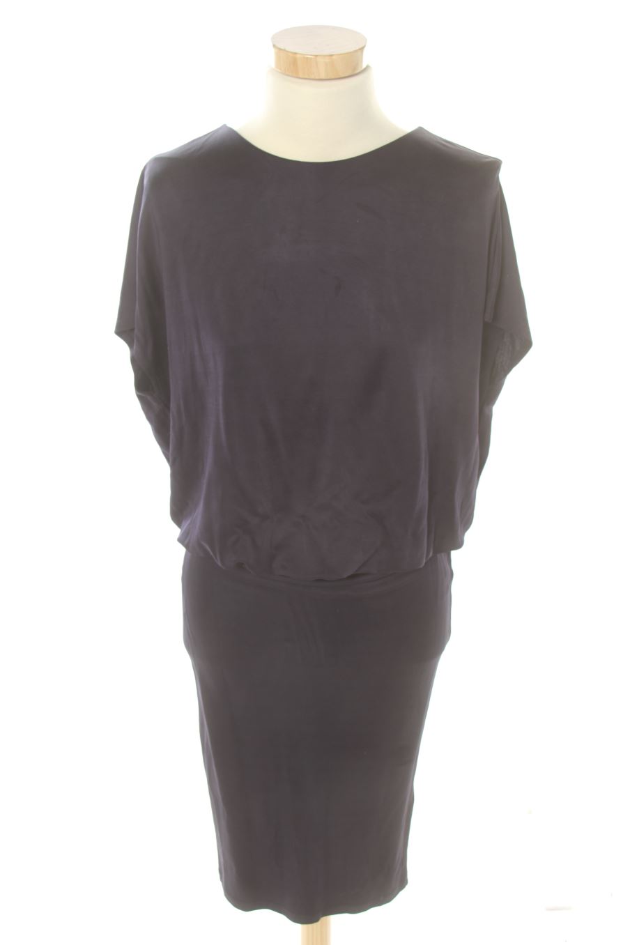 Robe casual H&M de la taille S, de couleur bleu marine