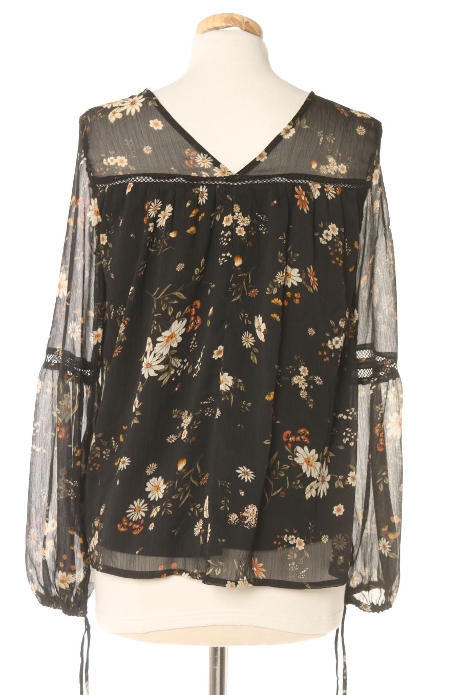Blouse à manches longues C&A de la taille S, de couleur fleurs