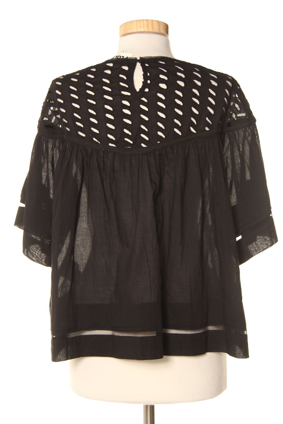 Blouse à manches courtes BIMBA Y LOLA de la taille S, de couleur noir