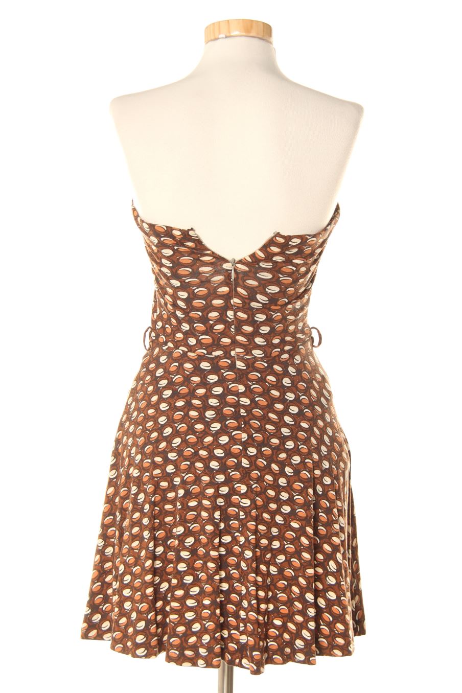 Vestido casual de Mango de la talla S, de color marrón