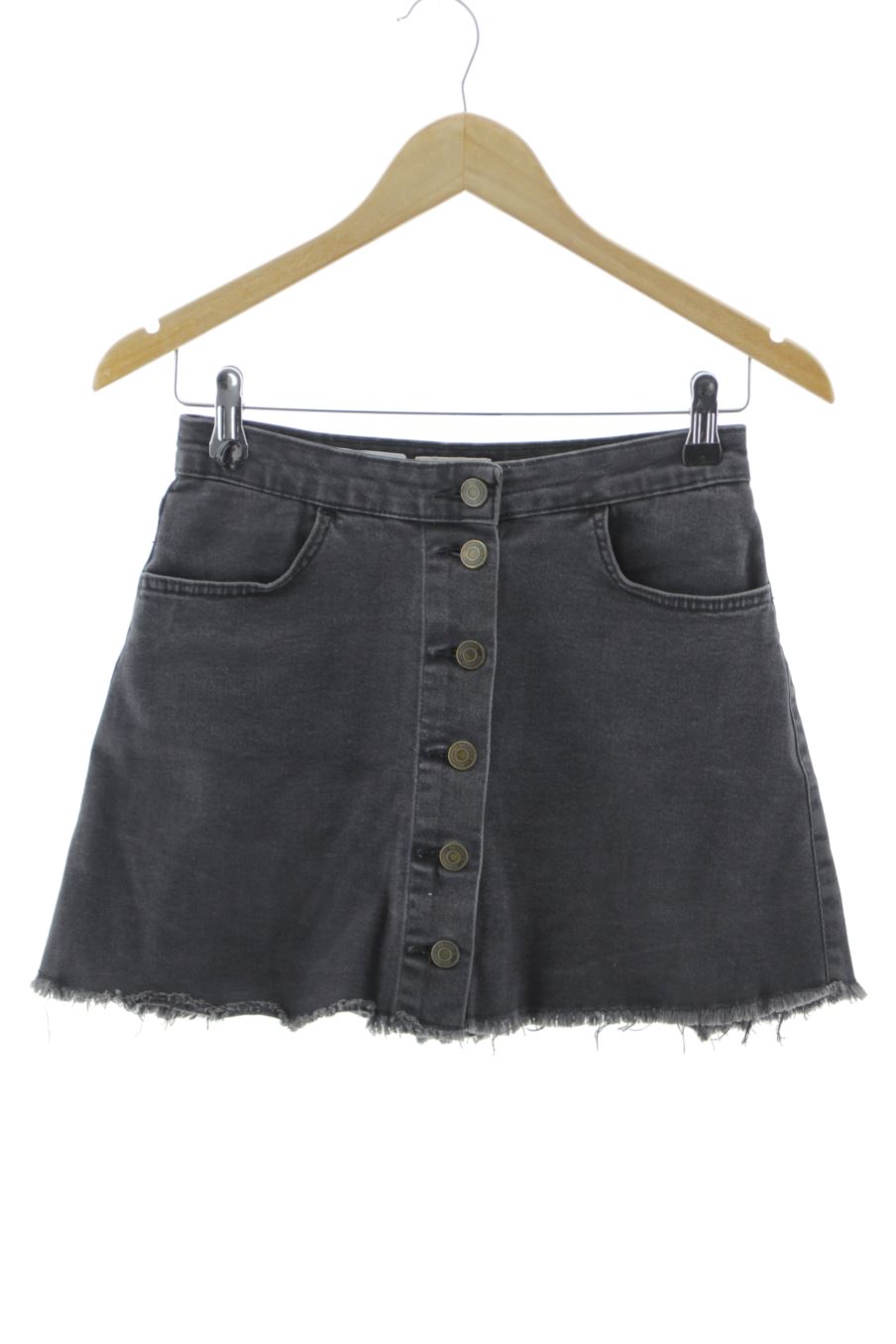 Jupe Brownie de la taille XS, de couleur noir de denim