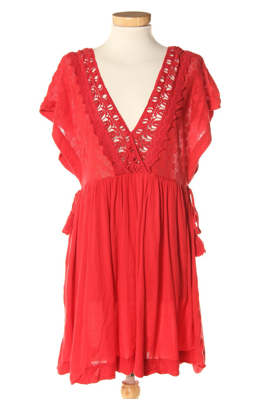 Robe casual Etam de la taille S, de couleur rouge