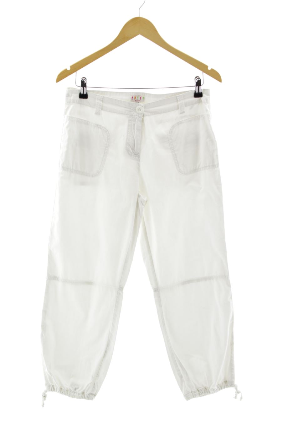 Pantalon Casual Etam de la taille 40, de couleur blanc