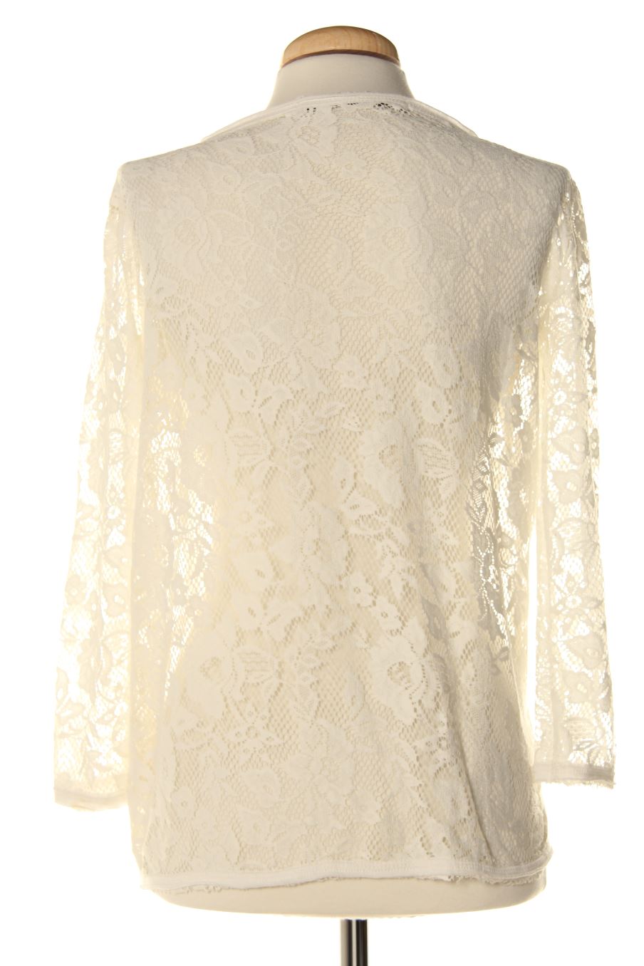 Blouse à manches longues Stradivarius de la taille M, de couleur blanc