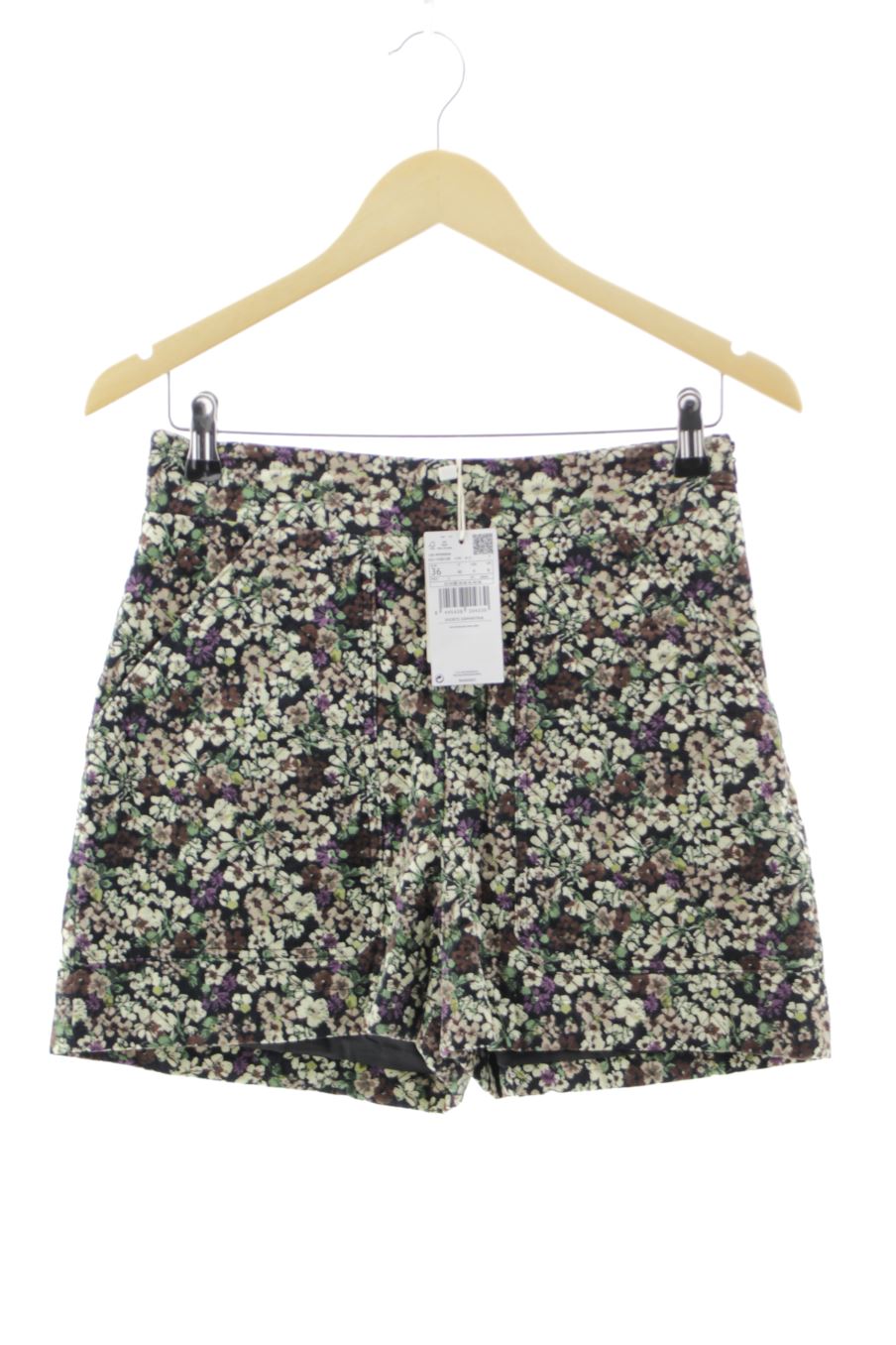 Pantalones cortos de Mango de la talla 36, de color flores