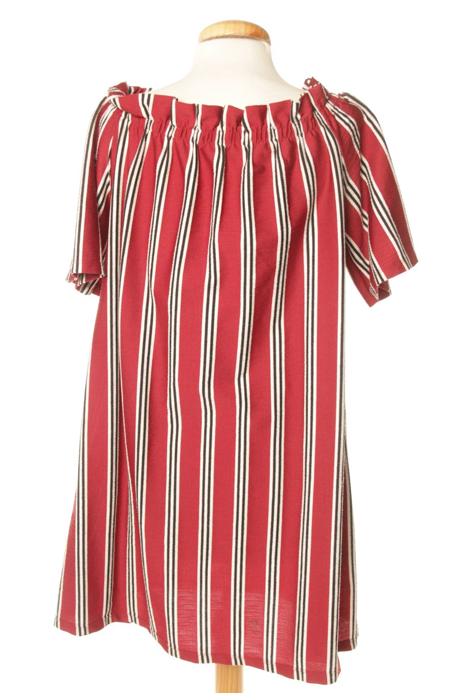 Vestido casual de Pull & Bear de la talla S, de color rayas