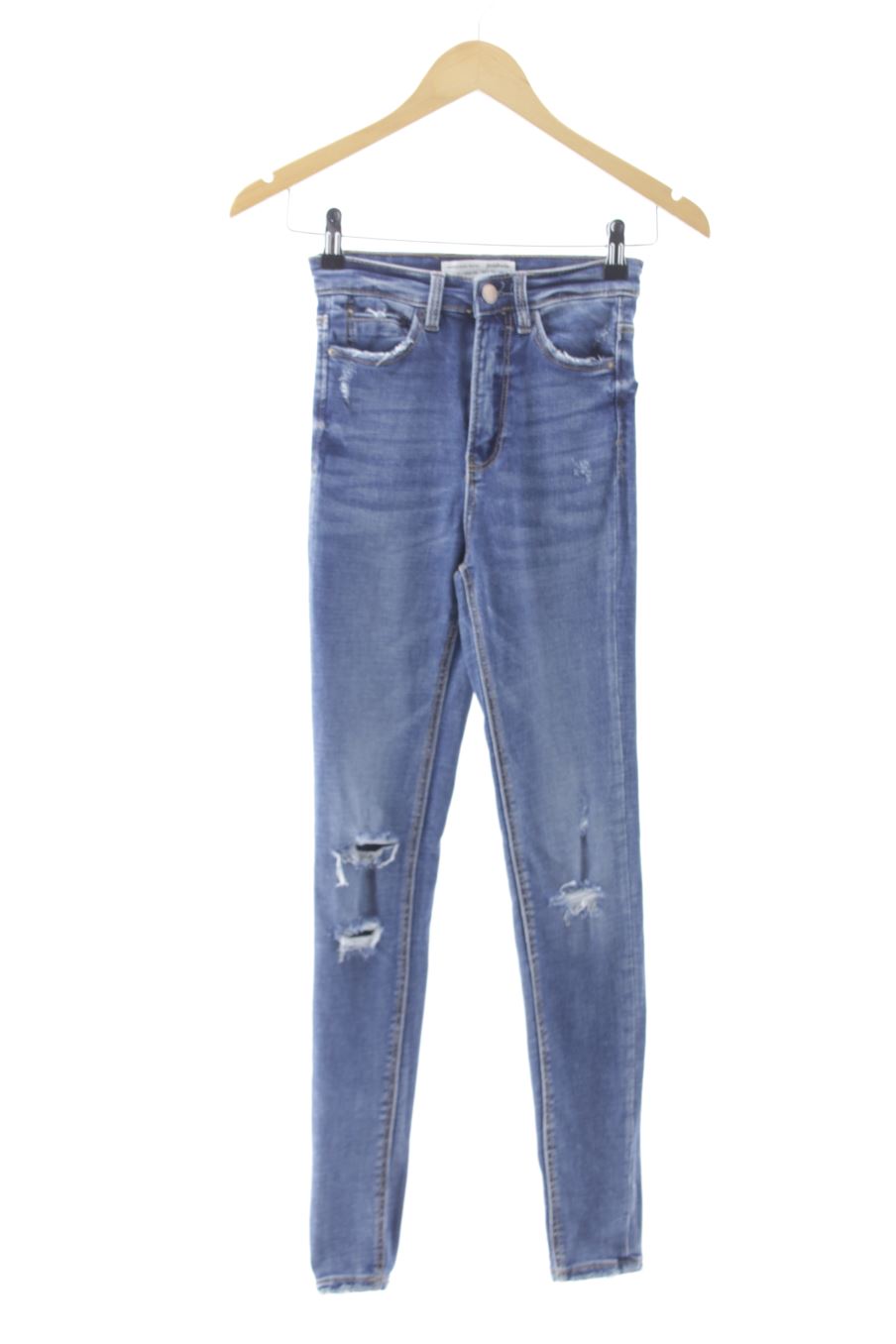 Jeans von Stradivarius Größe 32, Farbe Blau, aus Jeanskleidung für