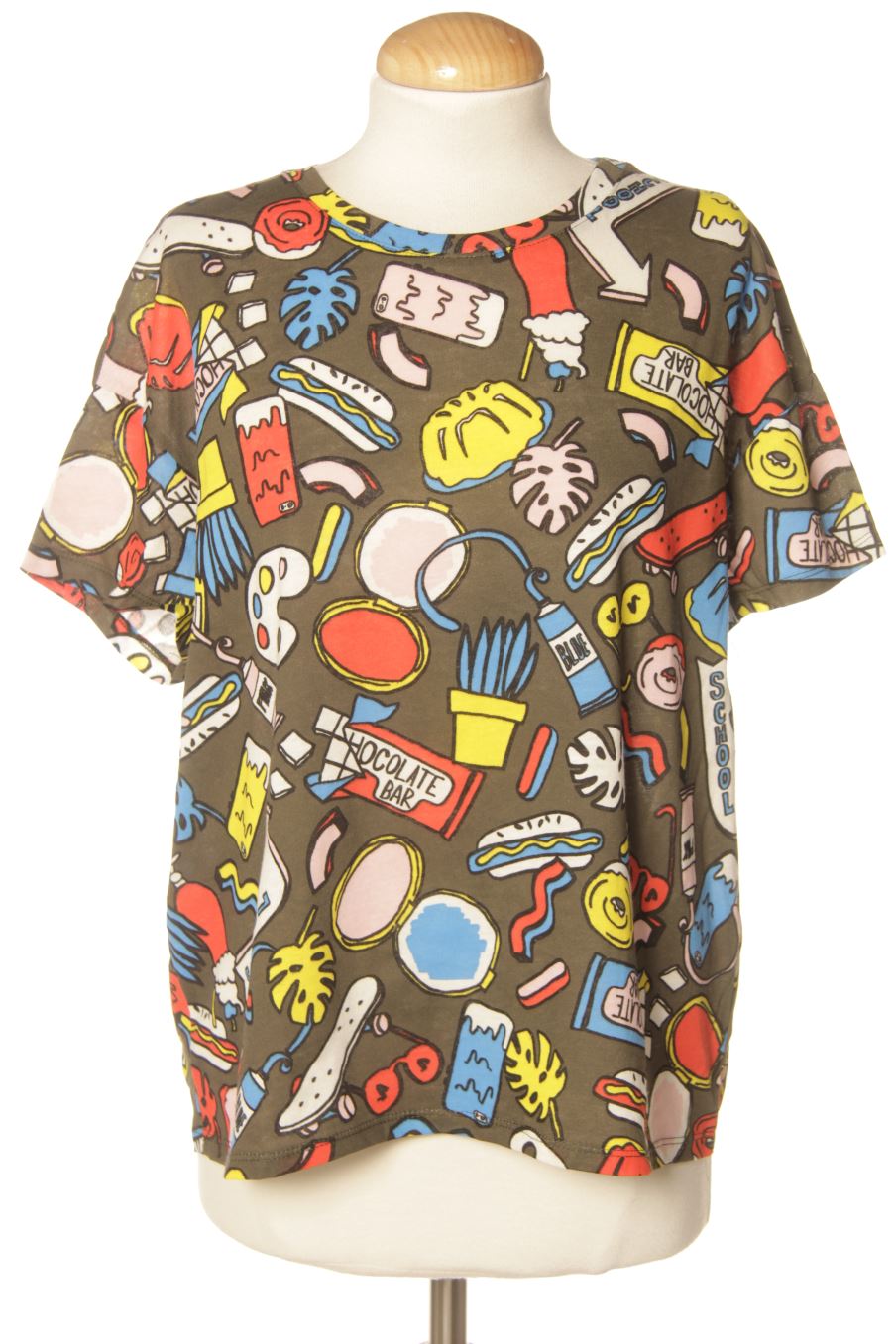 T-Shirt von trf (ZARA) Größe S, Farbe Aufdruck, für